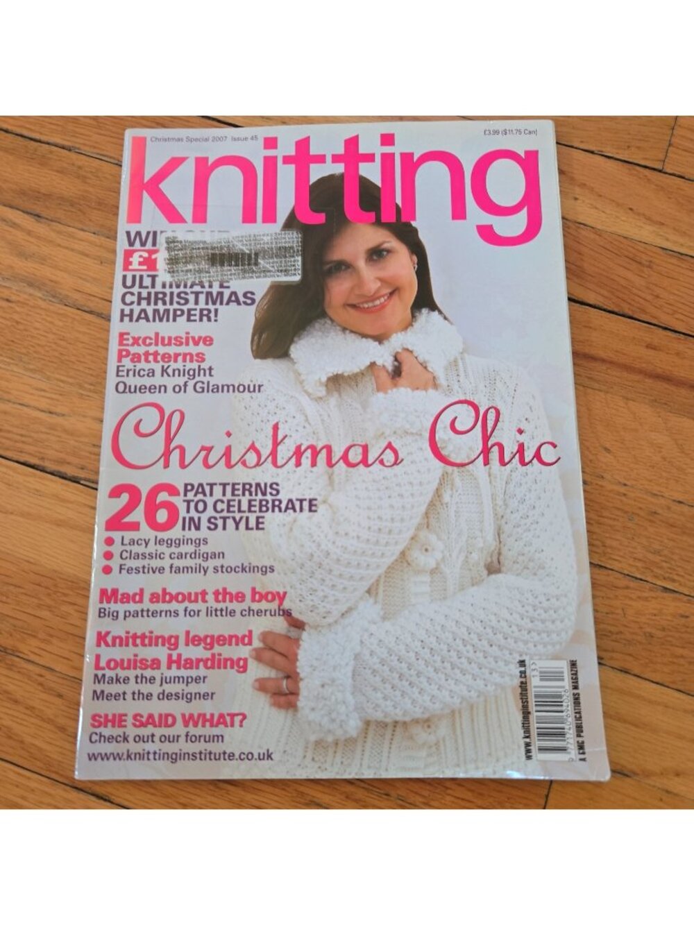 Knitting Magazine Christmas Special  Winter 2007 Number 45 Ex Libris